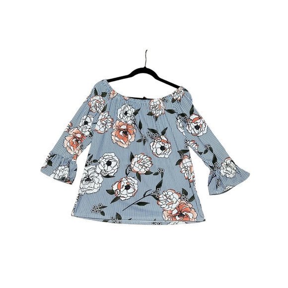 4/$20 Kristen Nicole Top Blouse Womens S Boho Cottagecore Floral Hippie Bloom - Picture 8 of 8